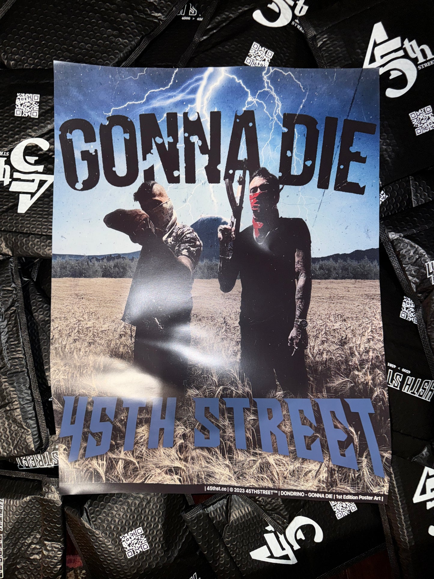 10000g Signed Mixtape + CUSTOM Poster